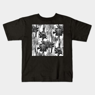 White Torch Ginger Flowers Kids T-Shirt